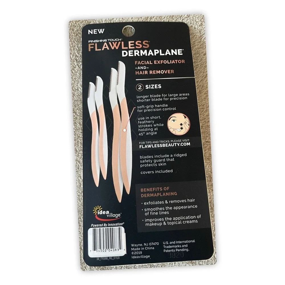 Finishing Touch Flawless Dermaplane Facial Exfoliator & Hair‎ Remover